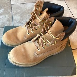 Women’s Timberland Wheat Boots - Size 8.5